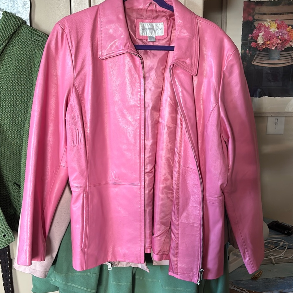 Real leather jacket